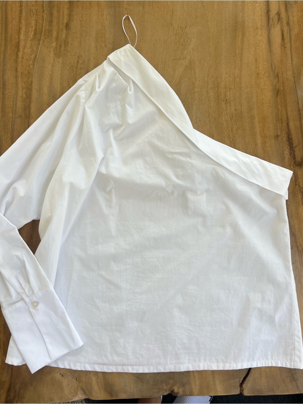 NWT Abercrombie & Fitch One shoulder 100% cotton top